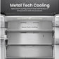 Frigorífico Americano francés Hisense inox 179*91cm RF749N4SWSE OUTLET