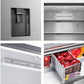 Frigorífico Americano francés Hisense inox 179*91cm RF749N4SWSE OUTLET