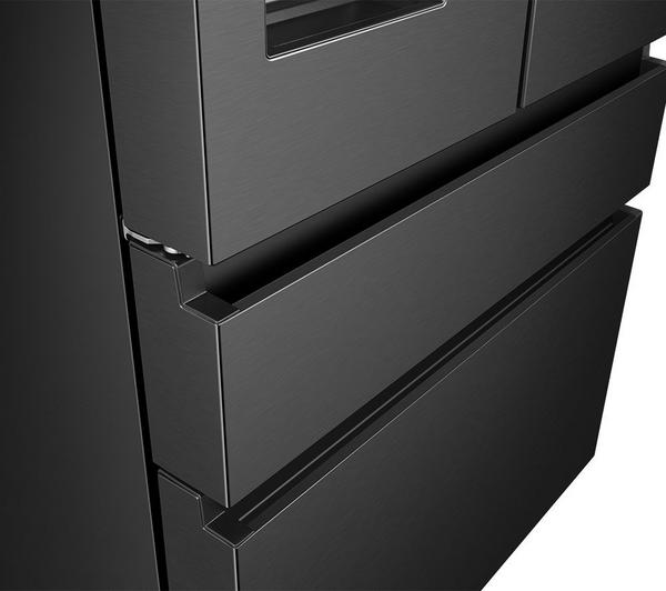 Frigorífico Americano Hisense negro francés RF728N4SBFE OUTLET