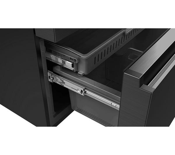 Frigorífico Americano Hisense negro francés RF728N4SBFE OUTLET