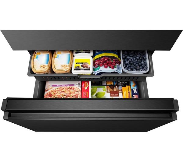 Frigorífico Americano Hisense negro francés RF728N4SBFE OUTLET