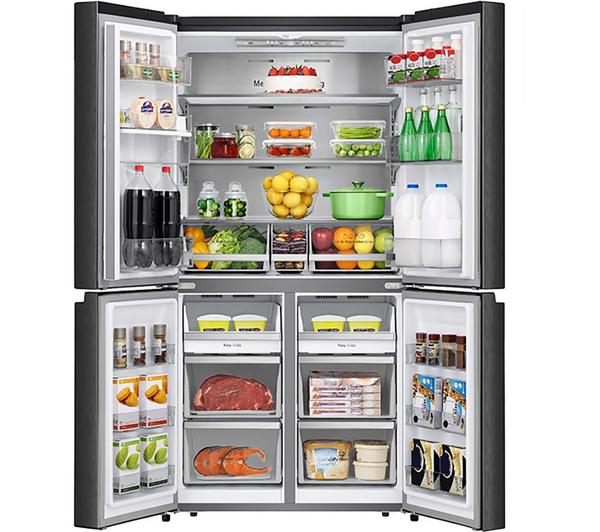 Frigorífico Americano Hisense negro 4 puertas 179*91cm RQ758N4SWFE OUTLET