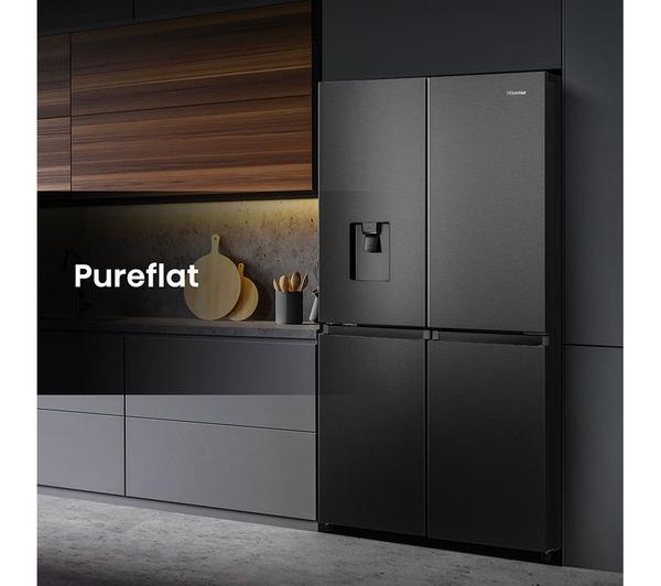 Frigorífico Americano Hisense negro 4 puertas 179*91cm RQ758N4SWFE OUTLET