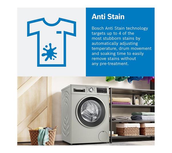 Lavadora Bosch 9kg inox grafito 1400rpm WGG244ZCGB OUTLET