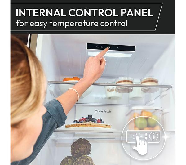 Frigorífico combi Hoover blanco 176*55cm HOCT3L517EWK-1 OUTLET