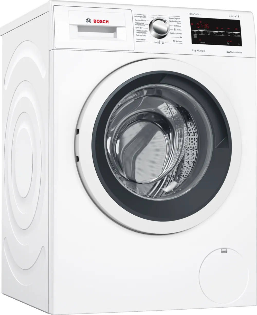 Lavadora Bosch 8kg blanca 1200rpm WAT24469ES OCASION