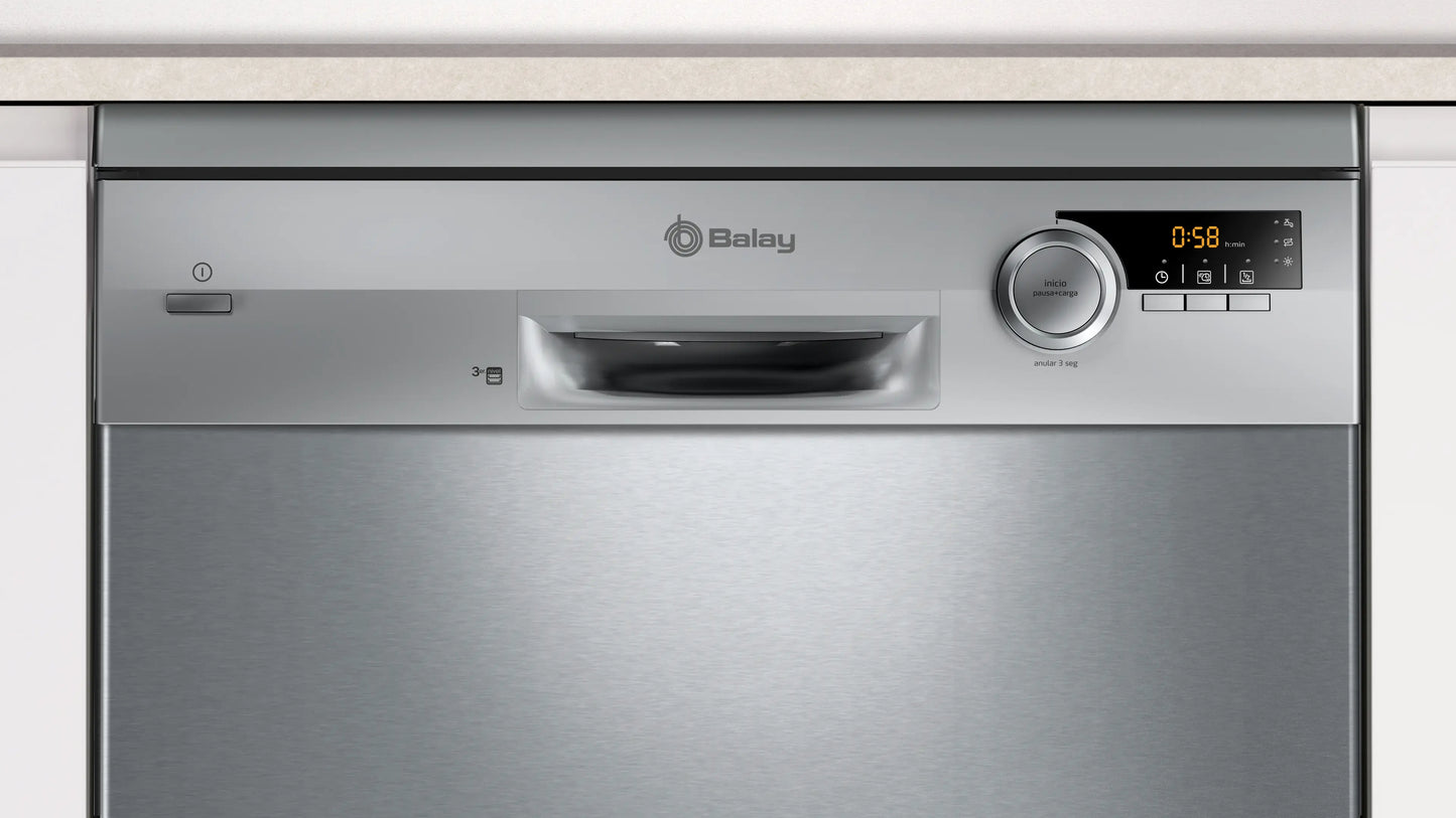 Lavavajillas Balay inox 60cm 13 cubiertos (026312) OFERTA