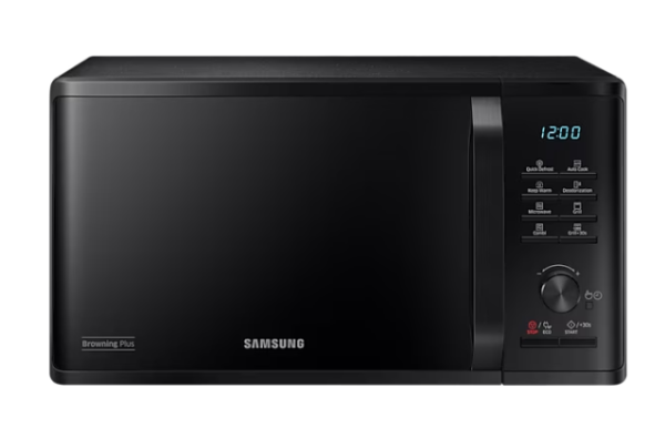 Microondas Samsung 23lt negro MG23K3515AK OFERTA