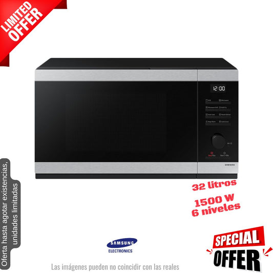 Microondas Samsung negro 32lt MG32DG4524CTE1 OFERTA