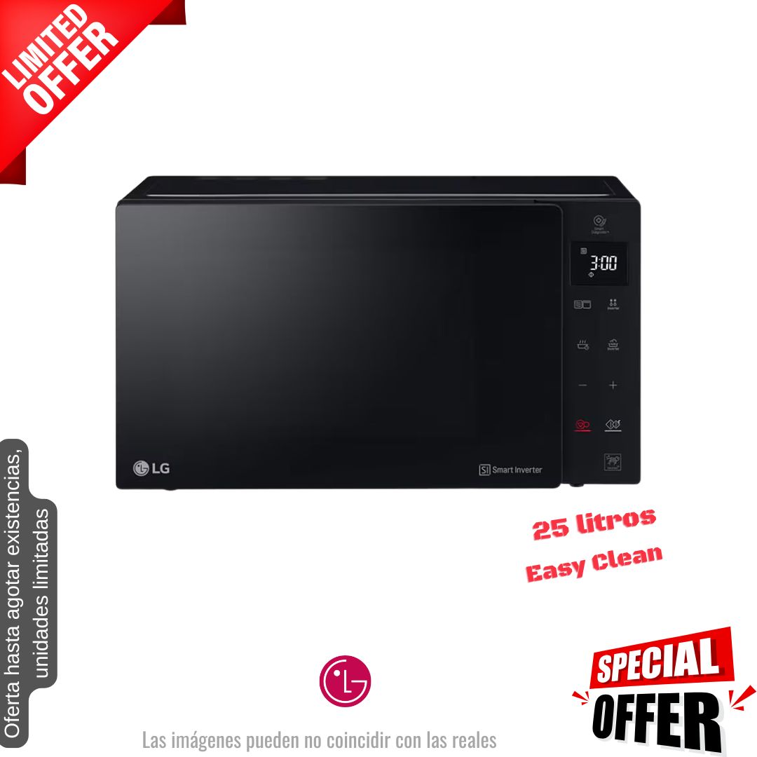 Microondas LG 25lt negro (026002) OFERTA