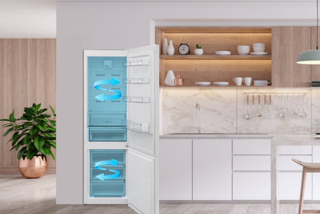 Frigorífico combi Johnson blanco 201*60cm JRC201EMW OFERTA