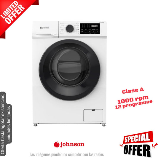 Lavadora Johnson 6kg blanca 1000rpm NAVIA60A OFERTA