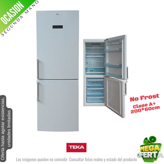 Frigorífico combi Teka blanco 200*60cm NFT370BLANCO OCASION