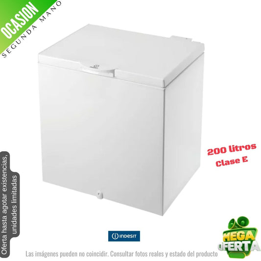Arcón congelador Indesit 204 litros OS2A200H21 OCASION