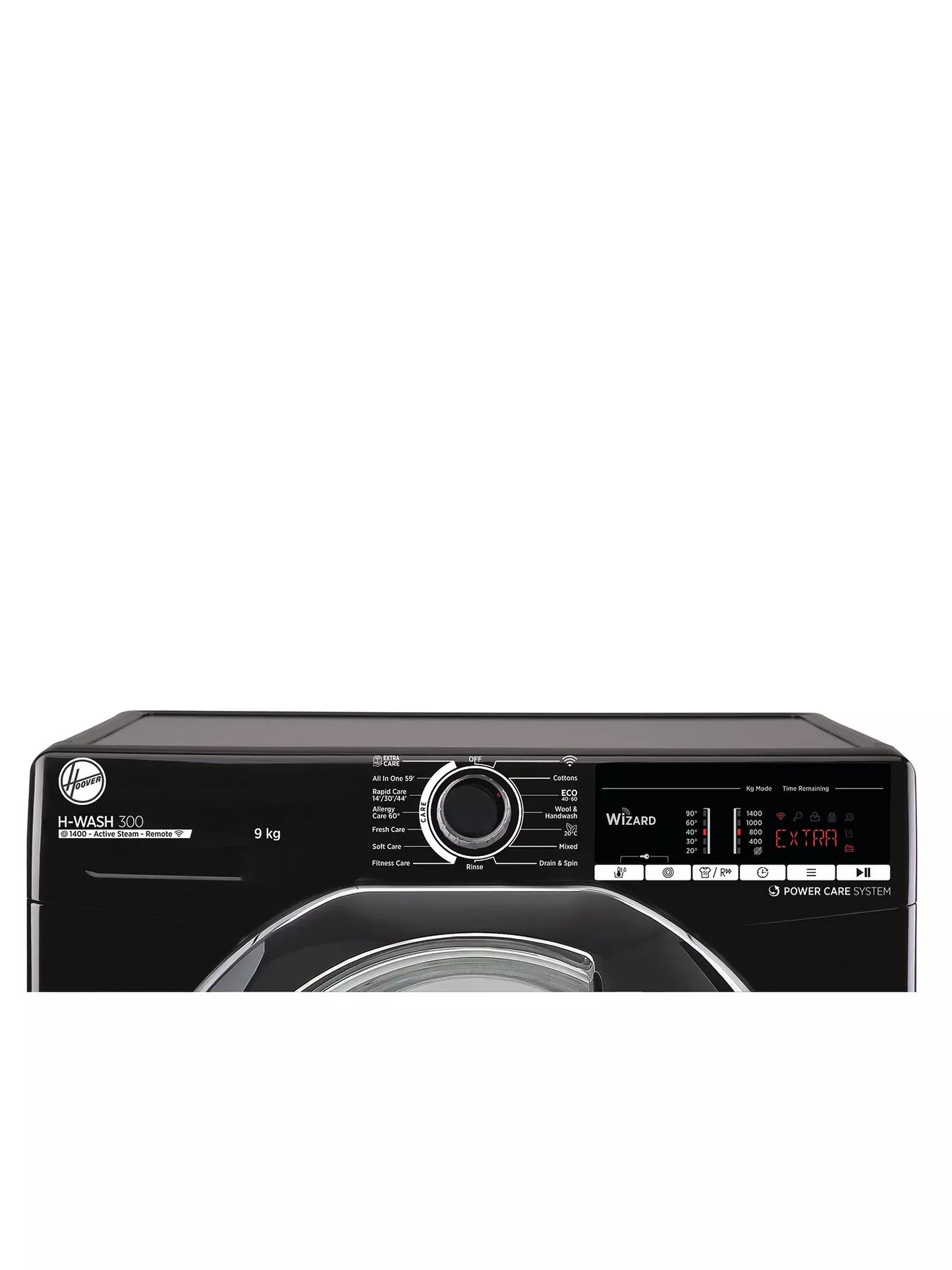 Lavadora Hoover 10kg negra 1400rpm H3WS4105TACBE-80 OUTLET
