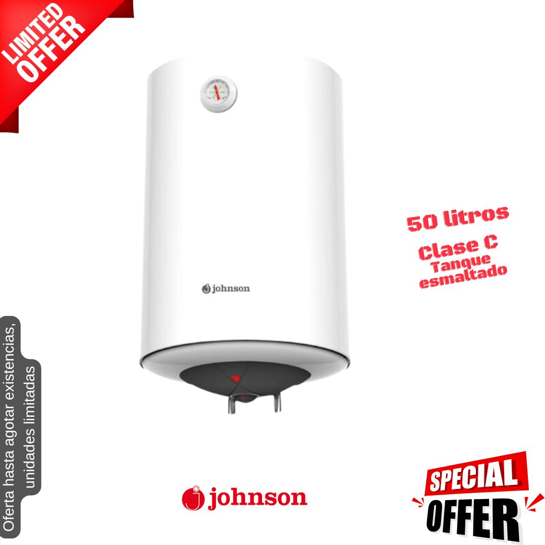 Termo eléctrico Johnson 50lt RADIUM50 OUTLET