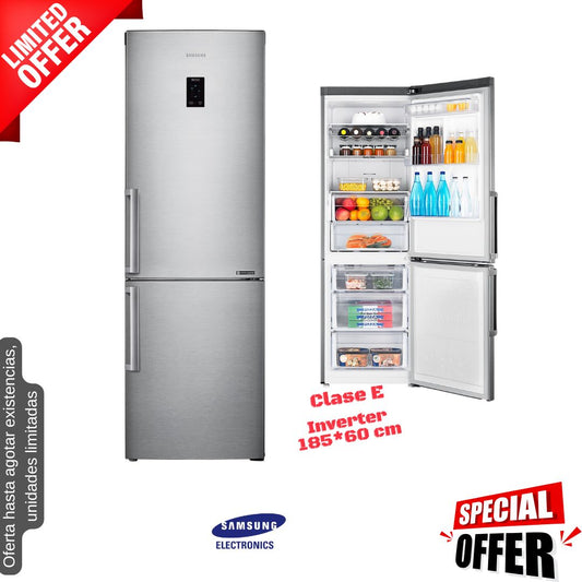 Frigorífico combi Samsung inox 185*60cm RB33J3315SAEF OFERTA