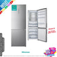 Frigorífico combi Hisense inox 200*70cm (026053) OUTLET