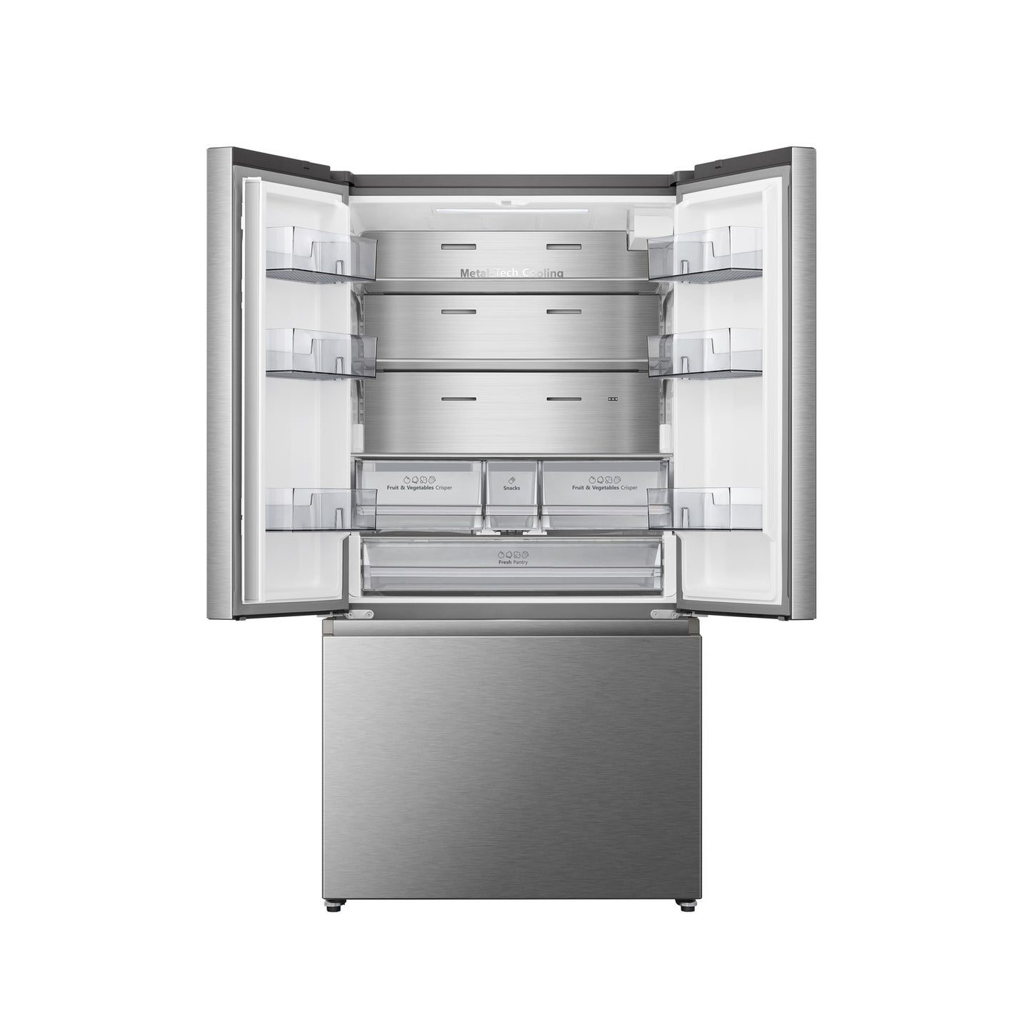 Frigorífico Americano Hisense francés inox 178*90cm RF815N4SESE OUTLET