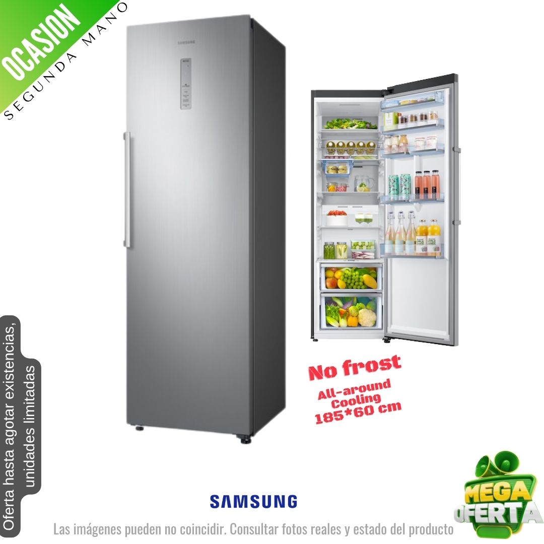 Frigorífico Samsung 1 puerta inox 185*60cm (026412) OCASION