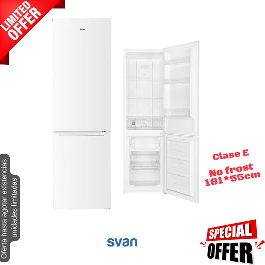 Frigorífico combi Svan blanco 181*55cm SC18550ENF OFERTA