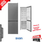 Frigorífico combi Svan inox 185*60cm SC185603NFX OFERTA