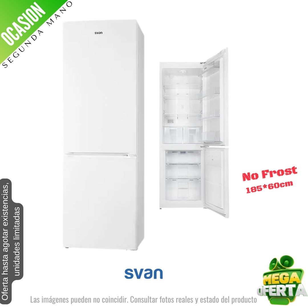 Frigorífico combi Svan blanco 185*60cm SVF1862NF OCASION