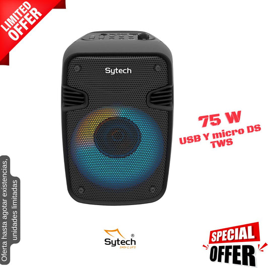 Altavoz Sytech 75W SYXTR101BT OFERTA