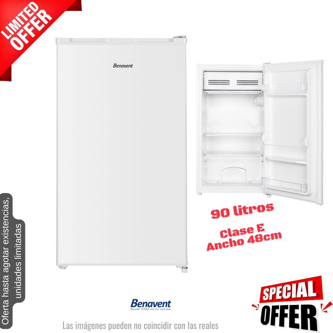 Frigorífico Benavent blanco 1 puerta 85*48cm (026008) OFERTA