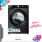 Lavadora Hisense 10kg negra 1400rpm (026368) OUTLET
