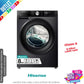 Lavadora Hisense 8kg negra 1400rpm (026304) OUTLET