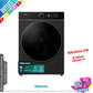 Lavadora Hisense 9kg negra 1400rpm (026387) OUTLET