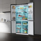Frigorífico americano Cecotec negro cristal 183*91cm (026189) OFERTA