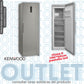 Congelador vertical Kenwood inox 186*60cm KTF60X22 OUTLET