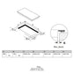 Placa vitrocerámica Artica 2 fuegos (026213) OFERTA