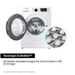 Lavadora Samsung 11kg blanco 1400rpm WW11BGA046AE OUTLET