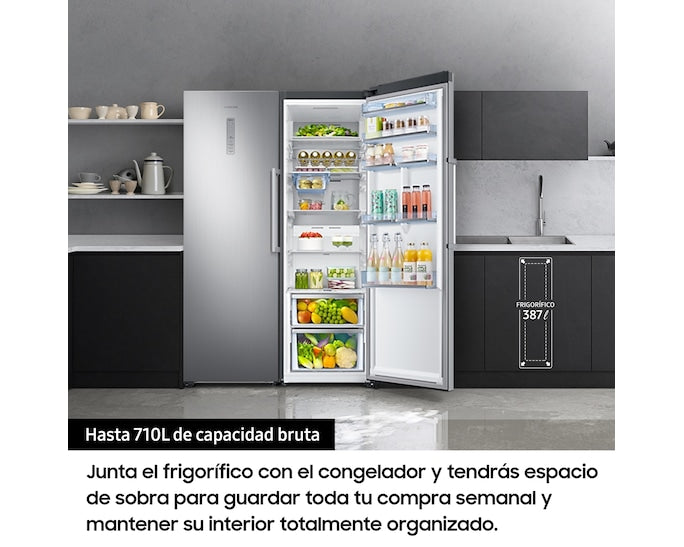 Frigorífico Samsung 1 puerta inox 185*60cm (026412) OCASION