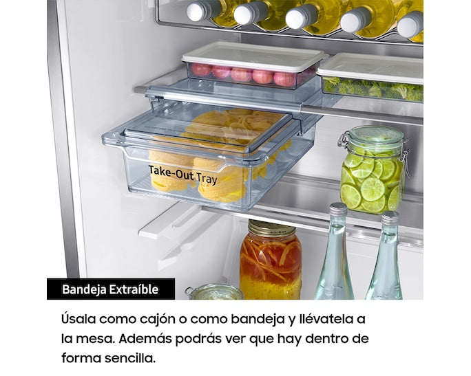 Frigorífico Samsung 1 puerta inox 185*60cm (026412) OCASION