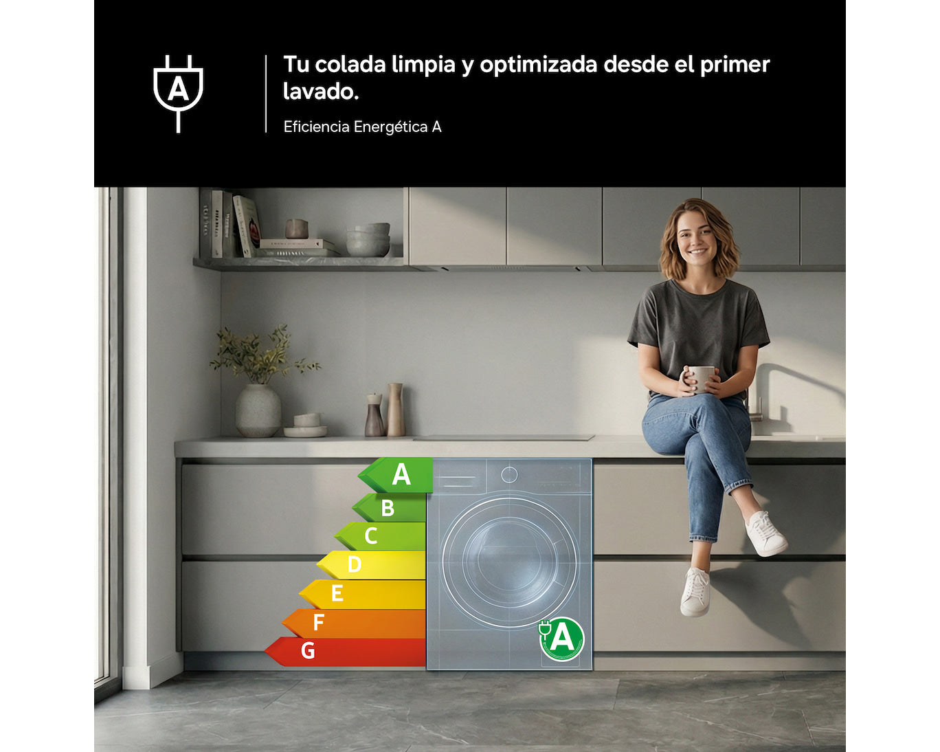 Lavadora Samsung 10kg blanca 1400rpm (026386) OUTLET