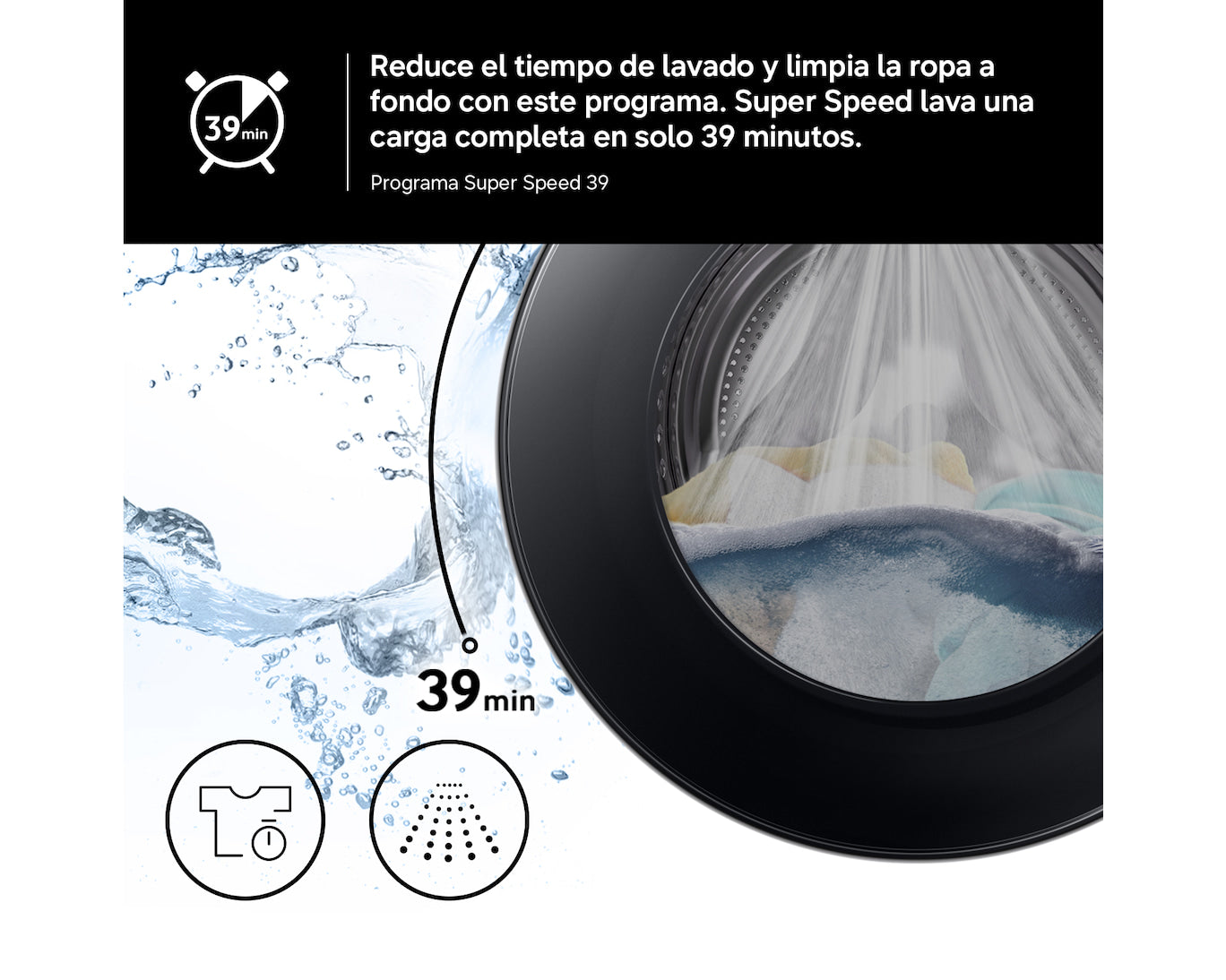 Lavadora Samsung 10kg blanca 1400rpm (026386) OUTLET