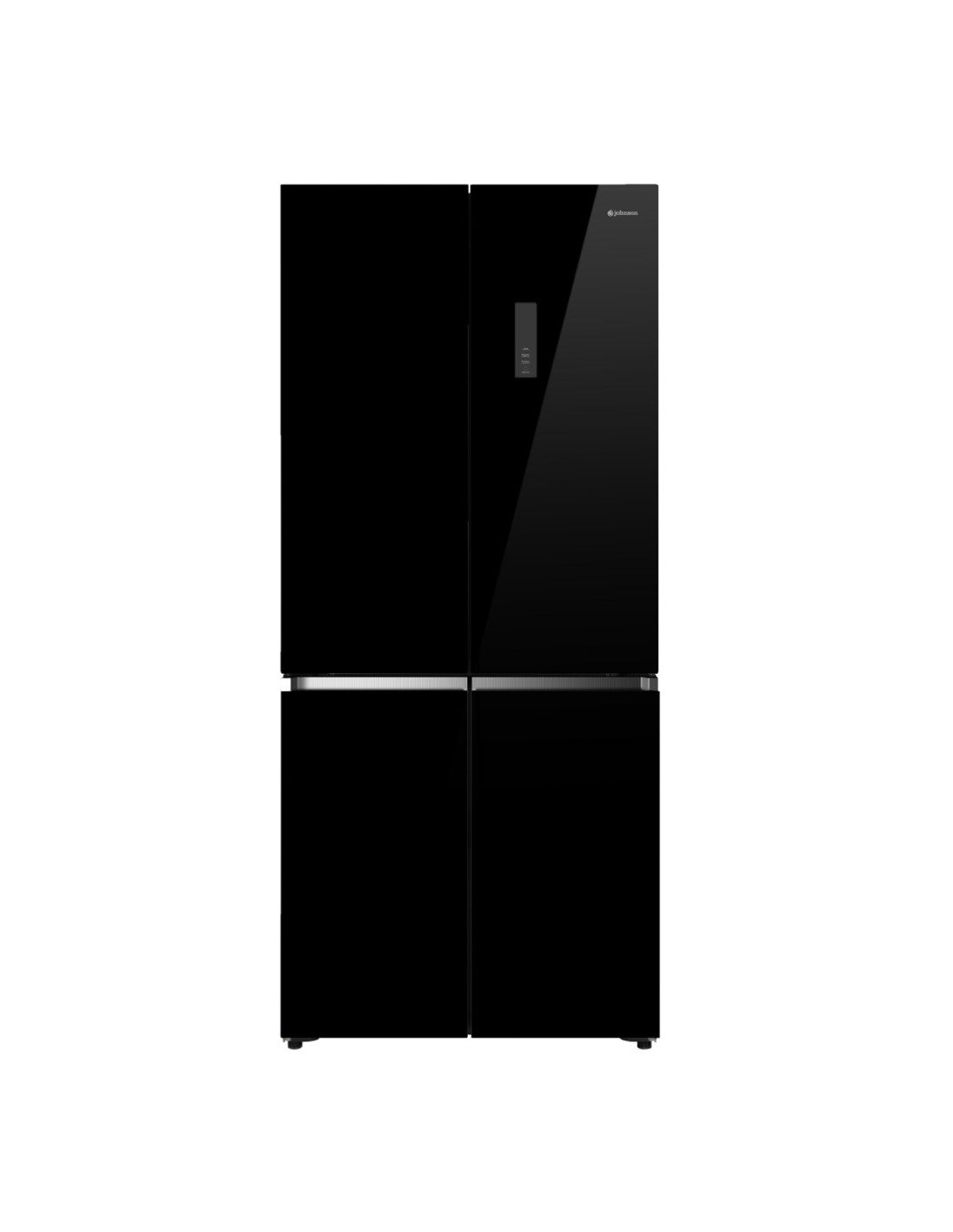 Frigorífico americano Johnson negro cristal 190*84cm (026071) OFERTA