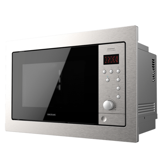 Microondas Cecotec 25lt inox integración 2500 STEEL OFERTA
