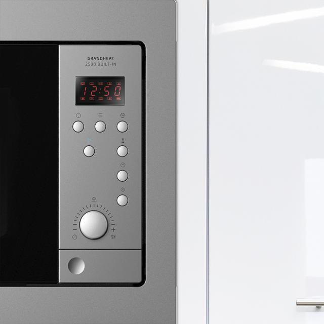 Microondas Cecotec 25lt inox integración 2500 STEEL OFERTA
