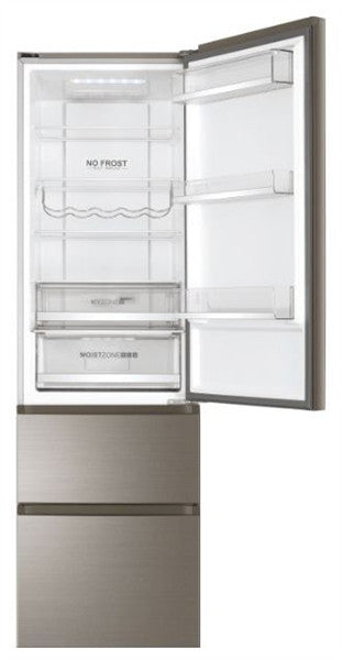 Frigorífico francés Haier inox 200*60cm A3FE837CHJ OUTLET