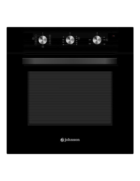 Horno Johnson negro cristal multifunción 65lt (026140) OFERTA