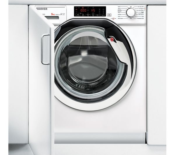 Lavadora Hoover 9kg integración blanca 1600rpm HBWM916TAHC OUTLET