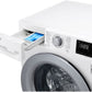 Lavadora LG 10.5kg blanca 1400rpm F4V310WNE OUTLET