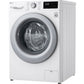 Lavadora LG 10.5kg blanca 1400rpm F4V310WNE OUTLET