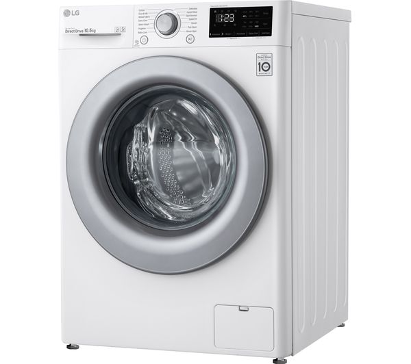 Lavadora LG 10.5kg blanca 1400rpm F4V310WNE OUTLET