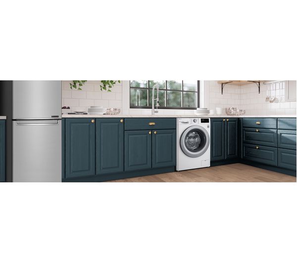 Lavadora LG 10.5kg blanca 1400rpm F4V310WNE OUTLET
